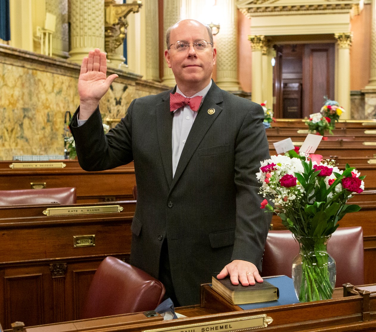 Schemel Takes Oath of Office for Fourth Term 